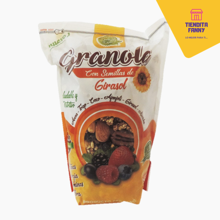 El Puquial - Granola con Semillas de Girasol 350 gr. - Cereales, frutos  secos, granolas: Ilo Mercado